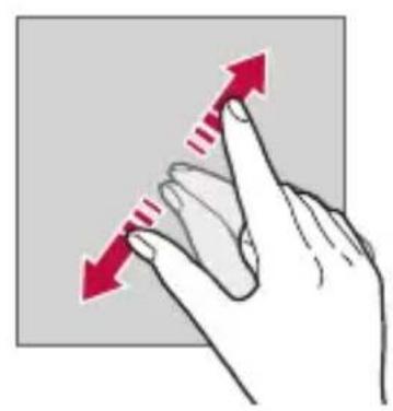 LG LMX510EW - Pinching and spreading - 2