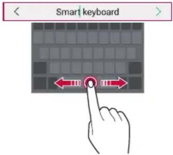 LG LMX510EW - Cursor verschieben - 1