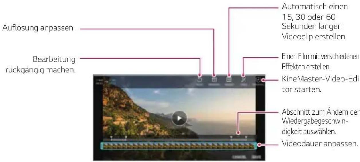 LG LMX510EW - Videos beariten - 1