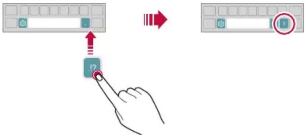 LG LMX510EW - QWERTY-toetsenbordindeling wijzigen - 1