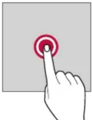 LG LMX510EW - Berühren und Halten - 1