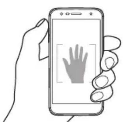 LG LMX510EW - Gesture Shot - 1