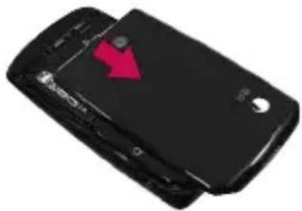 LG CX700B - Installation de la carte microSD™ - 1