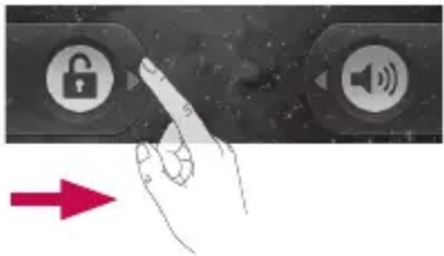 LG P505R - Déverrouillage de l'écran - 1
