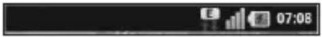 LG P505R - Viewing the Status Bar - 1