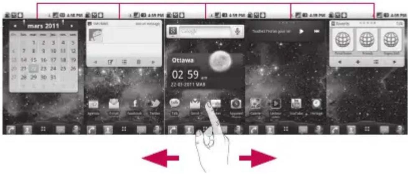 LG P505R - Indicateur d'emplacement - 1
