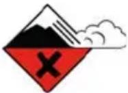 POLARIS 850 Switchback Assault 144 (2019) - Échelle publique nord-américaine de risque d'avalanche - 1