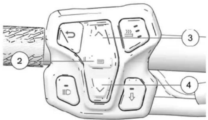 POLARIS 850 Indy Adventure 137 (2022) - Utilisation des commandes manuelles gauches - 1