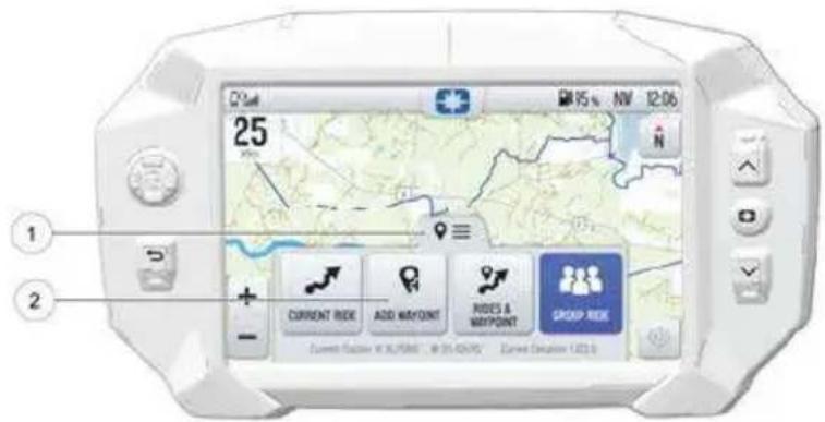 POLARIS 850 Indy Adventure 137 (2022) - POINTS DE CHEMINEMENT - 1
