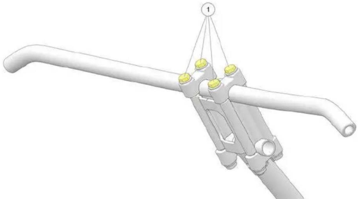 POLARIS 850 Indy XC 137 (2021) - ANGLE DU GUIDON - 1