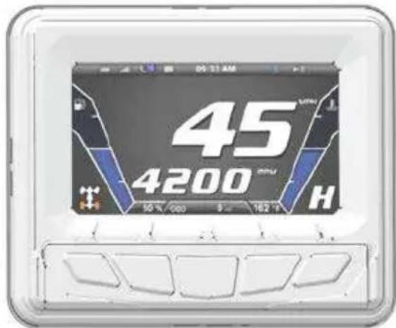 POLARIS 850 Indy XC 137 (2021) - ÉCRAN À AFFICHAGE NUMÉRIQUE INTERACTIF DE POLARIS (PIDD) - 1