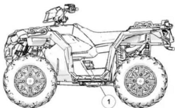 POLARIS Sportsman 570 SP (2018) - Niveau d'huile - 1