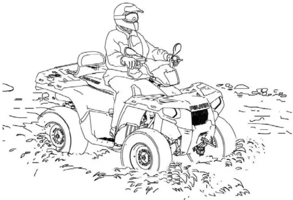 POLARIS Sportsman 570 SP (2018) - Conduite dans l'eau - 1