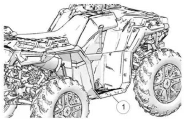 POLARIS Sportsman Touring 570 SP (2018) - A VERTISSEMENT - 1