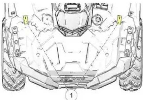 POLARIS Sportsman Touring 570 SP (2018) - PORTE-BAGAGES AVANT - 1