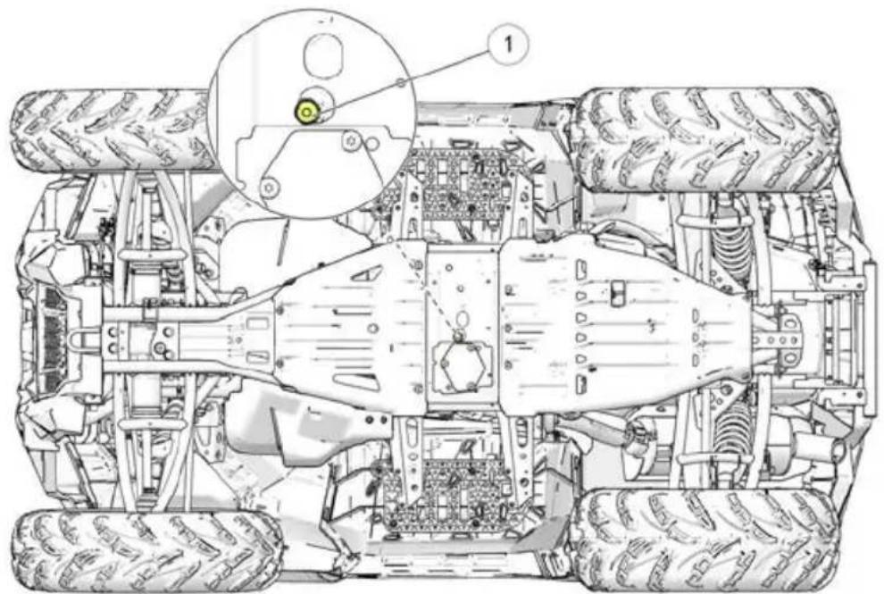 POLARIS Sportsman Touring 570 SP (2018) - VIDANGE D'HUILE ET REMPLACEMENT DU Filtre - 1