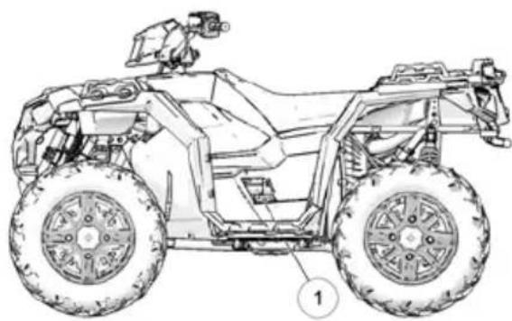 POLARIS Sportsman Touring 570 SP (2018) - NIVEAU D'HUILE - 1