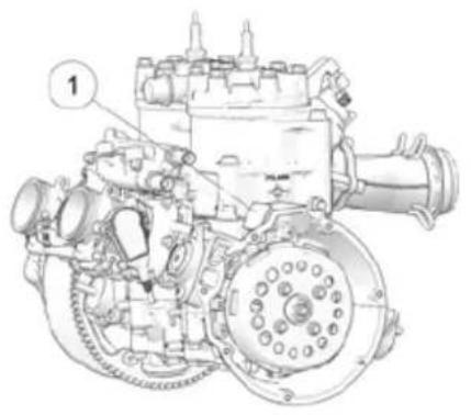 POLARIS SKS 146 (2019) - NUMÉRO DE SÉRIE DU MOTEUR - 1