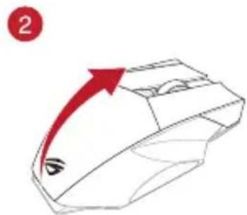 ASUS ROG Spatha X - Replacing the switches - 2