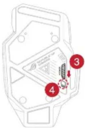 ASUS ROG Spatha X - Setting up your gaming mouse as an RF wireless mouse - 2