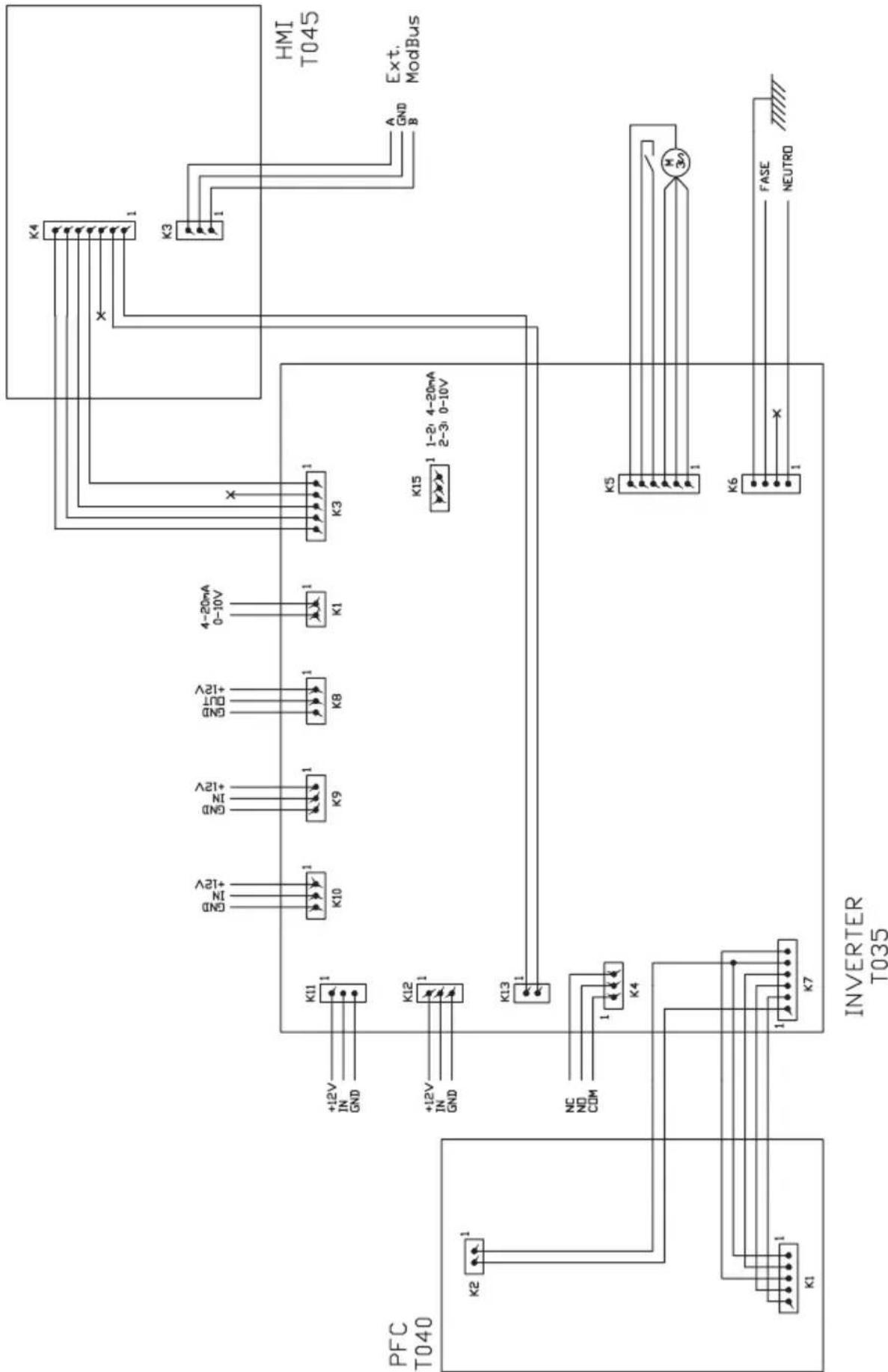 ASTRALPOOL Victoria Plus Silent - DIAGRAM OF INVERTER WIRING - 1