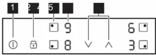 ELECTROLUX LIB60424CK - Διάταξη χειριστηρίου - 1