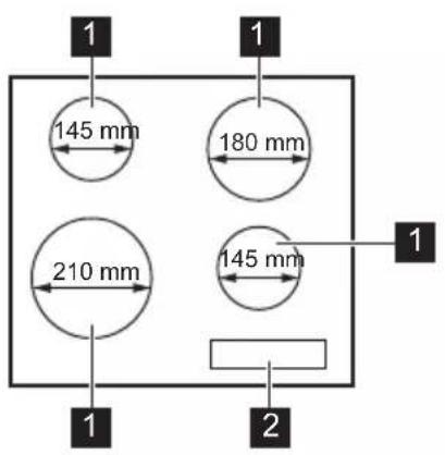 1 145 mm 180 mm 210 mm 145 mm 1 1 2