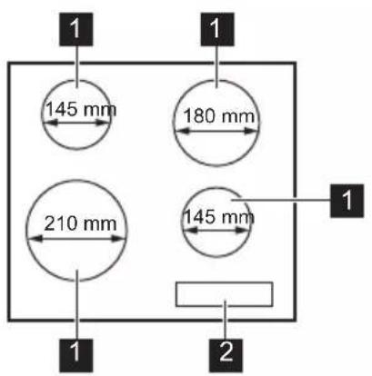 1 145 mm 180 mm 210 mm 145 mm 1 1 2