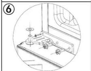 DANBY DBM187E1WDB - DOOR REVERSAL INSTRUCTIONS - 6