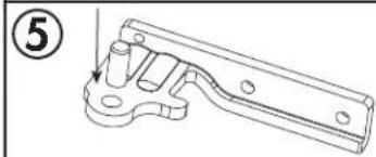 DANBY DBM187E1WDB - INSTRUCCIONES DE INVERSION DE PUERTA - 5
