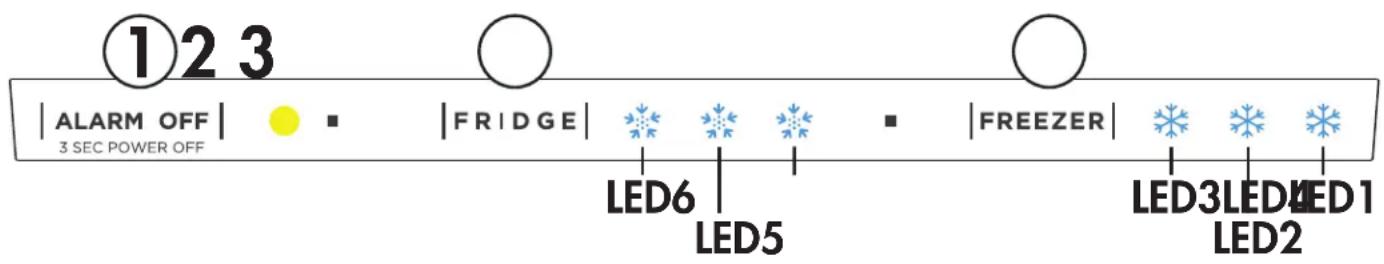 DANBY DBM187E1WDB - CONTROL DE TEMPERATURA - 1