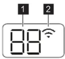 ELECTROLUX ESV183C1WAI - INDOOR UNIT DISPLAY - 1