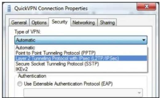 D-LINK Eagle Pro AI G415 - Windows 8,1/8 Instructions de configuration du VPN - 5