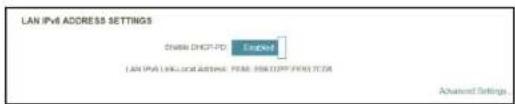 D-LINK Eagle Pro AI G415 - Adresse delien local LANIPv6 - 1