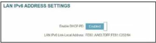 D-LINK Eagle Pro AI G415 - Adresse de lien local LANIPv6 - 3