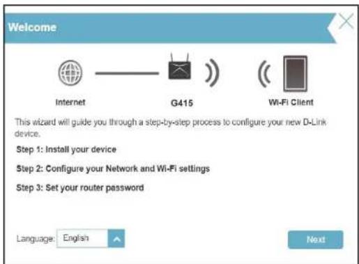 D-LINK Eagle Pro AI G415 - Assistant de configuration - 3