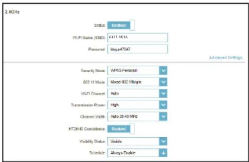 D-LINK Eagle Pro AI G415 - Etat de visibilité - 1