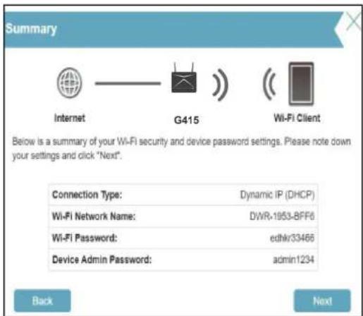 D-LINK Eagle Pro AI G415 - Assistant de configuration - 12