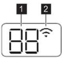 ELECTROLUX ESV123C1WAI - INDOOR UNIT DISPLAY - 1