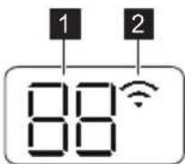 ELECTROLUX ESF303C1WAI - INDOOR UNIT DISPLAY - 1