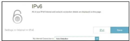 D-LINK G403 - IPv6 - Détection automatique - 1