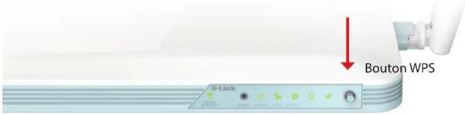 D-LINK G403 - Connexion d'un client sans fil à votre routeur Bouton WPS - 1