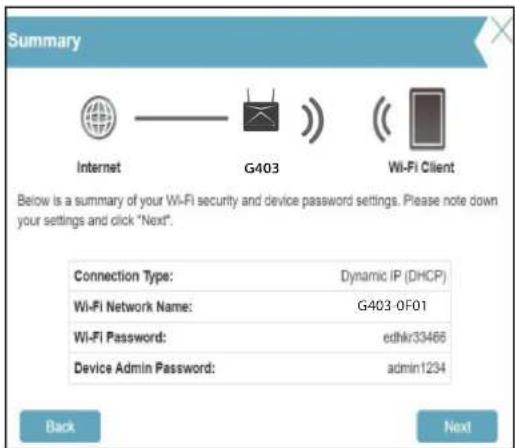 D-LINK G403 - Assistant de configuration - 12