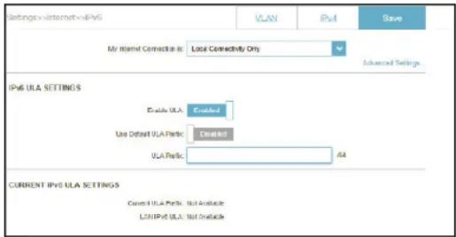 D-LINK G403 - IPv6 - Connectivité locale uniquement - 1