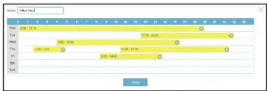 D-LINK G403 - Heure et calendrier - Calendrier - 2