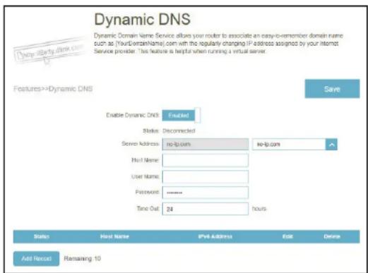 D-LINK G403 - Routes statiques - IPv6 - 3