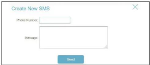 D-LINK G403 - Paramètres des SMS cellulaires - 2