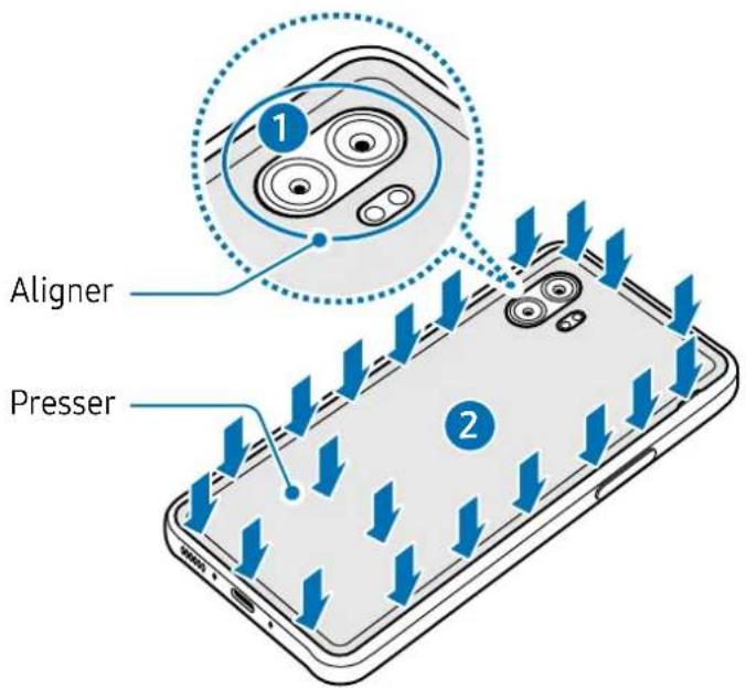 SAMSUNG Galaxy XCover 6 Pro - Installer la pile - 3