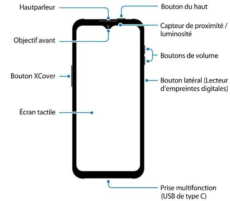 SAMSUNG Galaxy XCover 6 Pro - Démarrage - 2