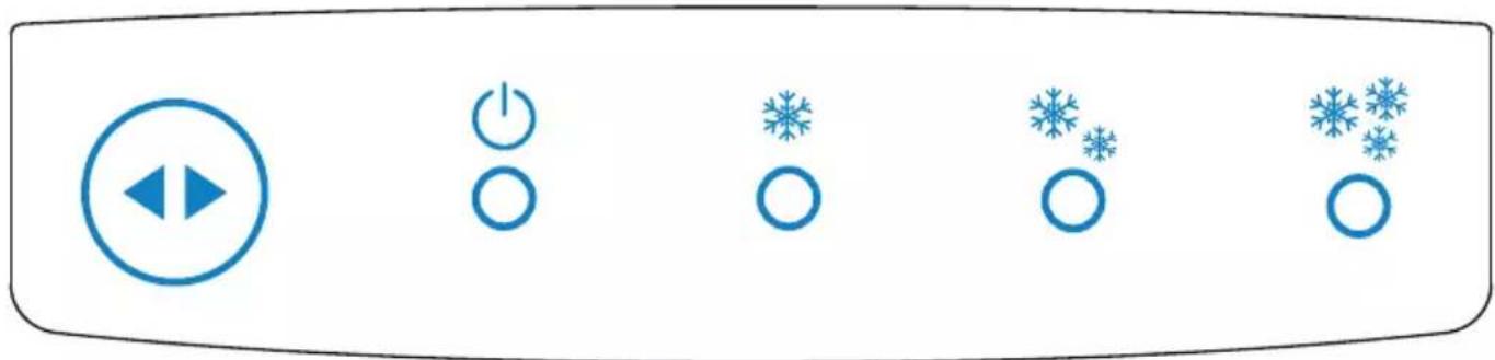DANBY DFF116B2WDBL - REFRIGERATOR TEMPERATURE SELECTION - 1